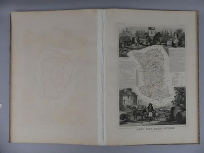 [ATLAS]. LEVASSEUR (V.). ATLAS NATIONAL ILLUSTRÉ...