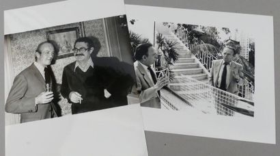[PHOTOGRAPHIE]. ENSEMBLE DE 8 PORTRAITS PHOTOGRAPHIQUES...