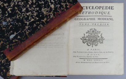 [ATLAS]. BONNE - DESMARETS. ATLAS ENCYCLOPÉDIQUE,...