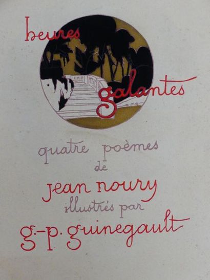NOURY (Jean). HEURES GALANTES. Sans lieu...