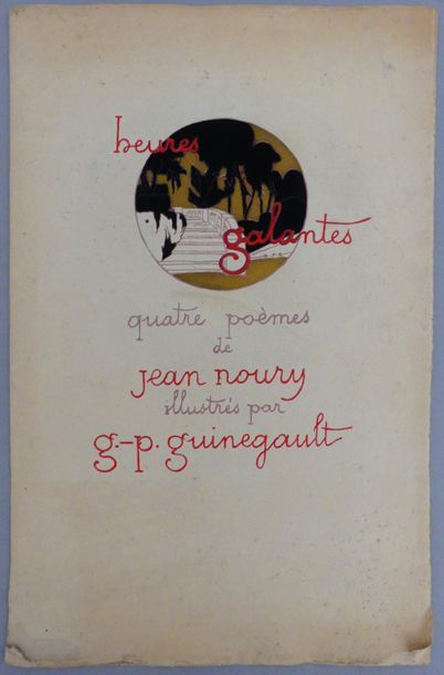 NOURY (Jean). HEURES GALANTES. Sans lieu...