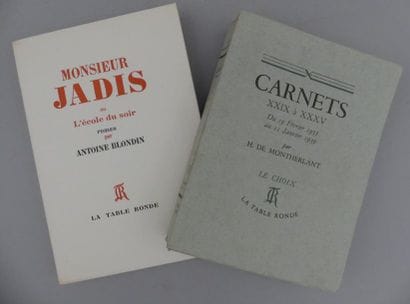 BLONDIN (Antoine). MONSIEUR JADIS ou l'École...