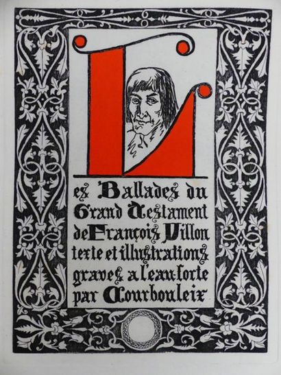 VILLON (François). LES BALLADES DU GRAND...
