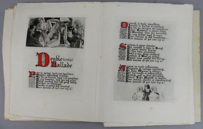 VILLON (François). LES BALLADES DU GRAND...