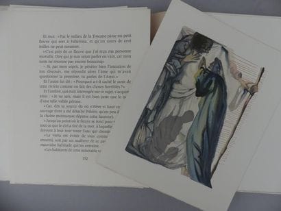 [DALI (Salvador)]. DANTE.	LA DIVINE COMÉDIE....