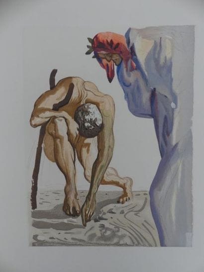[DALI (Salvador)]. DANTE.	LA DIVINE COMÉDIE....