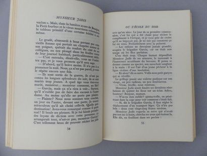 BLONDIN (Antoine). MONSIEUR JADIS ou l'École...