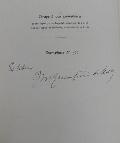 [MALLARMÉ (Stéphane)]. POE (Edgar). LES POÈMES....