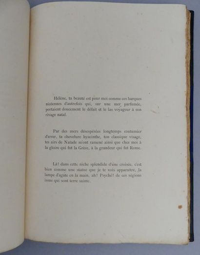 [MALLARMÉ (Stéphane)]. POE (Edgar). LES POÈMES....