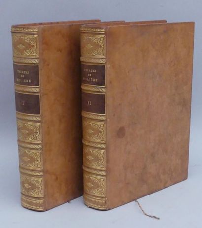 MOLIÈRE. OEUVRES. Paris, Crès, 1924. Deux...