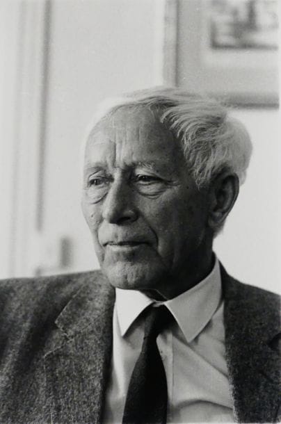 JÜNGER (Ernst). PORTRAIT PHOTOGRAPHIQUE de...