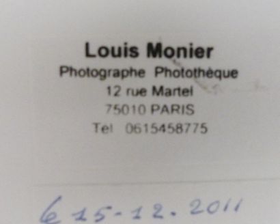 JÜNGER (Ernst). PORTRAIT PHOTOGRAPHIQUE de...