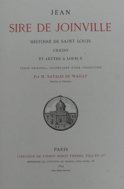 WITT (Mme de). LES CHRONIQUES DE J. FROISSART....