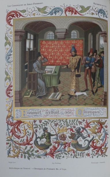 WITT (Mme de). LES CHRONIQUES DE J. FROISSART....