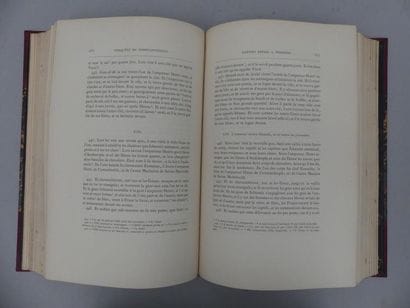 WITT (Mme de). LES CHRONIQUES DE J. FROISSART....