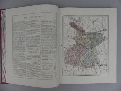 [ATLAS]. [JOANNE (Adolphe)]. ATLAS TOPOGRAPHIQUE...