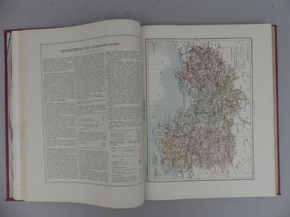 [ATLAS]. [JOANNE (Adolphe)]. ATLAS TOPOGRAPHIQUE...