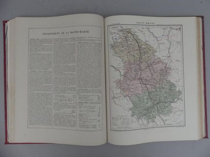 [ATLAS]. [JOANNE (Adolphe)]. ATLAS TOPOGRAPHIQUE...