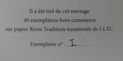 BLONDIN (Antoine). LE COEUR NET. Sans lieu...