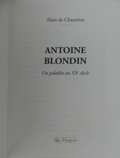 BLONDIN (Antoine). LE COEUR NET. Sans lieu...
