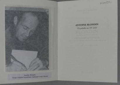BLONDIN (Antoine). LE COEUR NET. Sans lieu...