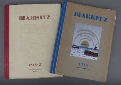 [BIARRITZ]. BIARRITZ. Ouvrage de luxe. 1928....