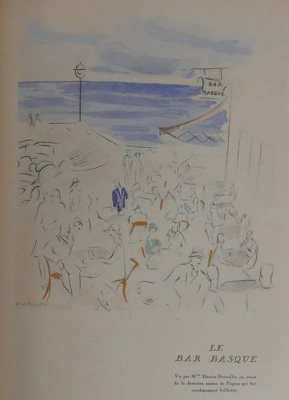 [BIARRITZ]. BIARRITZ. Ouvrage de luxe. 1928....