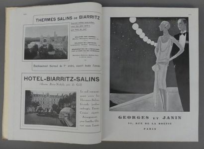 [BIARRITZ]. BIARRITZ. Ouvrage de luxe. 1928....