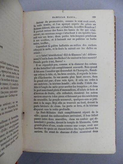 FLAUBERT (Gustave). SALAMMBÔ. Paris, Charpentier,...