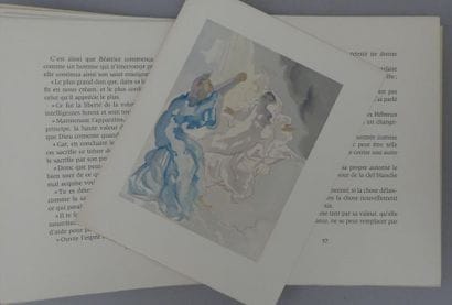 [DALI (Salvador)]. DANTE.	LA DIVINE COMÉDIE....