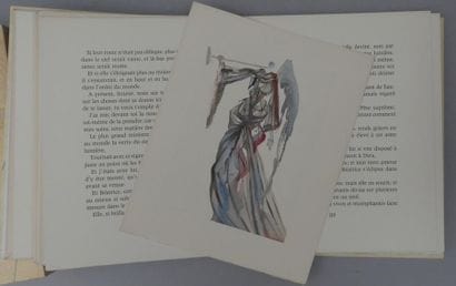 [DALI (Salvador)]. DANTE.	LA DIVINE COMÉDIE....