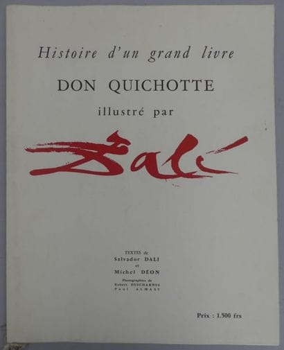 [DALI (Salvador)]. HISTOIRE D'UN GRAND LIVRE :...