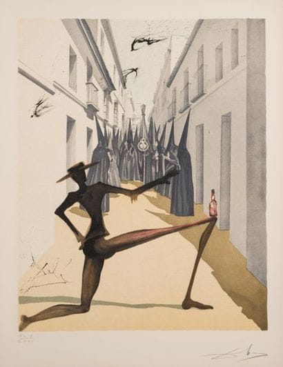 DALI (Salvador). 25 LITHOGRAPHS OF ORIGINAL...