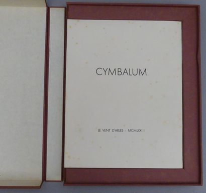 GUILLEVIC. CYMBALUM. Le Vent d'Arles, 1973....
