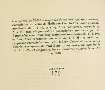 CÉLINE (Louis-Ferdinand). D'UN CHÂTEAU L'AUTRE....
