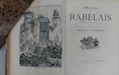 RABELAIS (François). OEUVRES. Paris, Librairie...