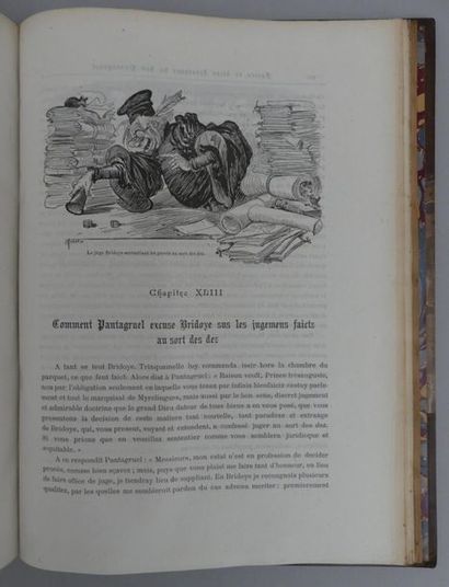 RABELAIS (François). OEUVRES. Paris, Librairie...