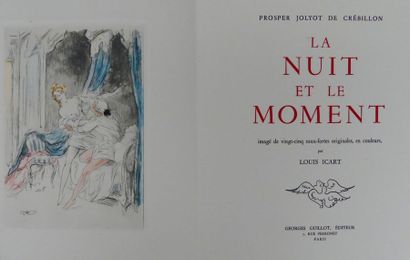 CRÉBILLON. LA NUIT ET LE MOMENT. Paris, Guillot,...