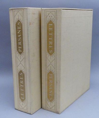MONTESQUIEU. LETTRES PERSANES. Paris, Éditions...