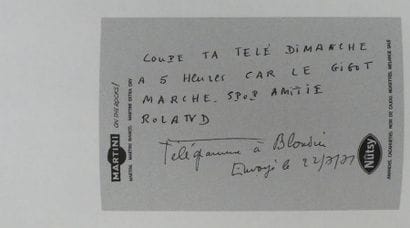 [BLONDIN (Antoine)]. PASSEPORT GASTRONOMIQUE....