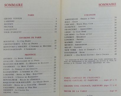 [BLONDIN (Antoine)]. PASSEPORT GASTRONOMIQUE....