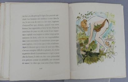 AYMÉ (Marcel). IMAGES DE L'AMOUR. Lithographies...