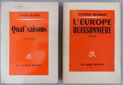 BLONDIN (Antoine). QUAT' SAISONS. Paris,...