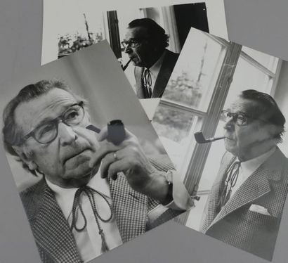 [PHOTOGRAPHIE]. ENSEMBLE DE 3 PORTRAITS PHOTOGRAPHIQUES...