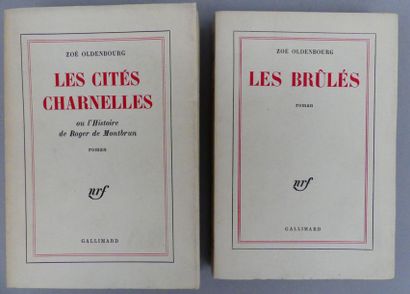 OLDENBOURG (Zoé). LES BRÛLÉS LES CITÉS CHARNELLES...
