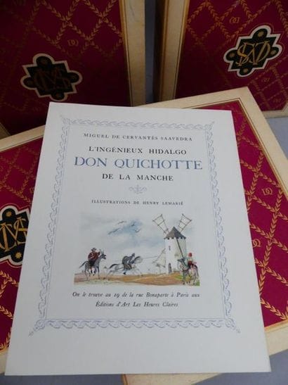 CERVANTÈS (Miguel de).	L'INGÉNIEUX HIDALGO...