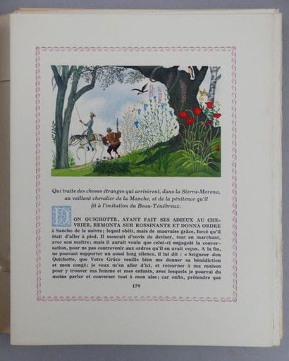 CERVANTÈS (Miguel de).	L'INGÉNIEUX HIDALGO...