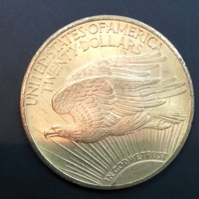 1 Pièce de 20 Dollars or 1924