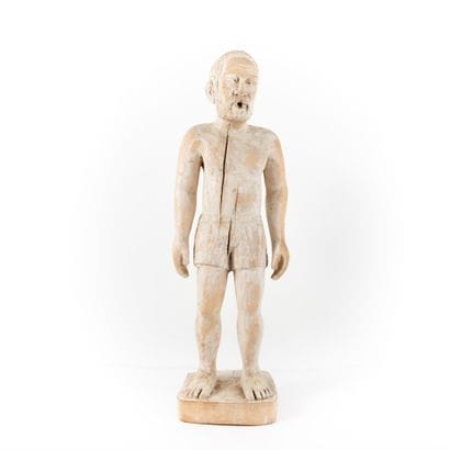 FON- BENIN 

Rare and large wooden 