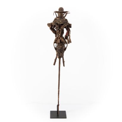 FON- BENIN 

Ritual iron used during ceremonies,...